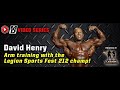 2019 LEGION SPORTS FEST - DAVID HENRY TRAINING