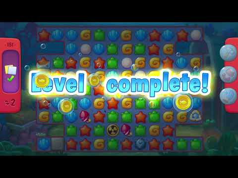 GP:76 - Fishdom:55  #level151 #hard | PUs GPs