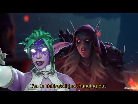 Elune is hanging out