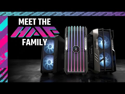 COOLER MASTER PC Case HAF 700 Evo Full bokštas ARGB video