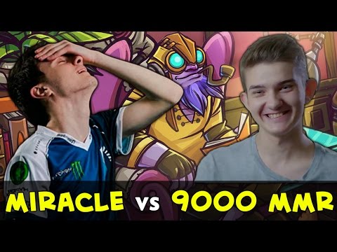 Miracle vs 9000 MMR mid: why is it so hard?