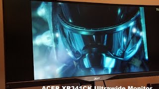 ACER XR341CK Curved 34-inch UltraWide QHD Monitor 
