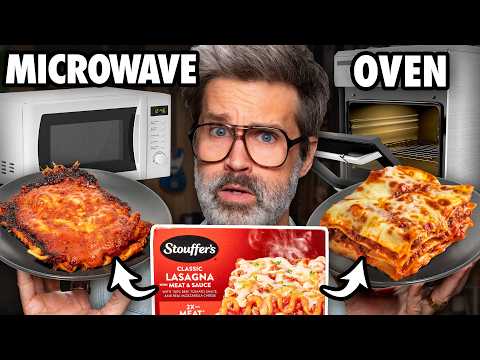 Microwave vs. Oven Taste Test