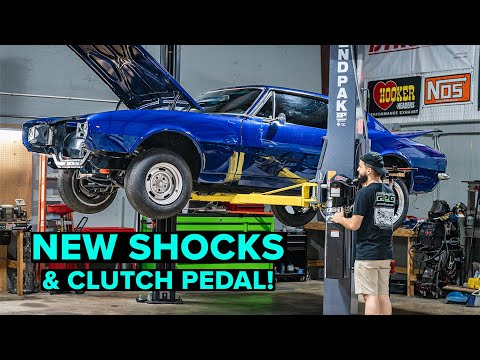The '67 gets Modern Suspension and a Clutch Pedal!