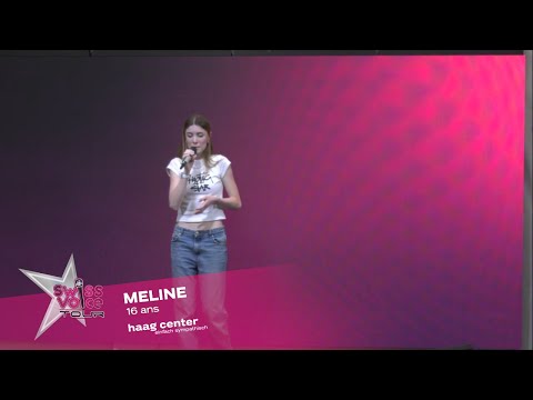 Meline 16 ans - Swiss Voice Tour 2023, Haag Center