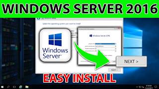 How to Download and Install Windows Server 2016 step by step