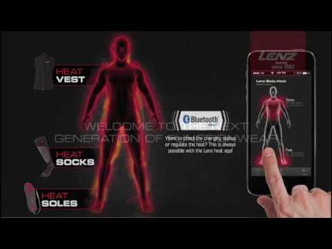 Beheizbare Socken mit Lenz Heat App