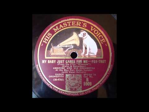 My Baby just cares for me, Ambrose, 1930