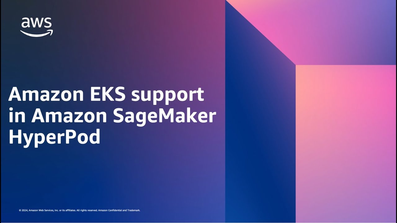 Accelerate FM pre-training on Amazon SageMaker HyperPod (Amazon EKS)