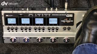 Video thumbnail for Zoom G5 Multi Effects Pedal Demonstration by DV247 Music Store UK TV