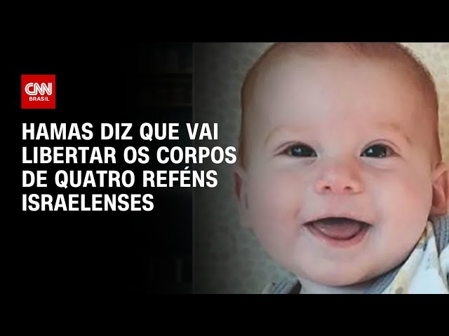 Hamas diz que vai libertar os corpos de quatro reféns israelenses | BASTIDORES CNN