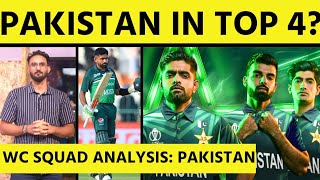 WC SQUAD REVIEW: BABAR AZAM & PAKISTANS NUMBER