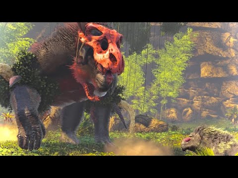 Ark Survival Evolved - Dinopithecus King Alpha SOLO Official PvE Xbox Lost Island Server