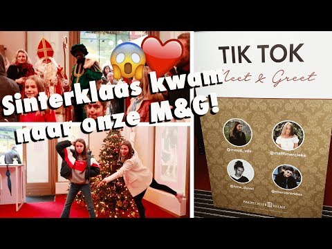 SINTERKLAAS KWAM NAAR ONZE MEET & GREET!!
