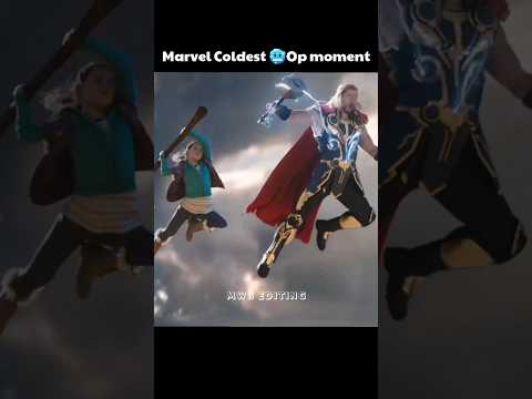 Thor Coldest 🥶 op moment 😱 thor attitude status 🔥 #thor #marvel #shorts #avengers #viral #op #status