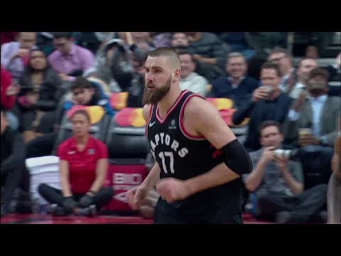 Raptors Highlights: Valanciunas For Three - February 8, 2018