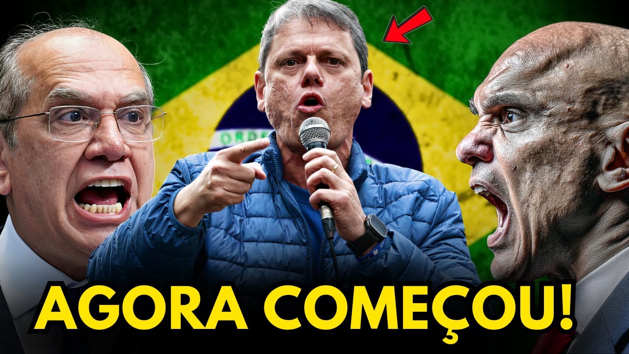 Governador Tarcísio Vai Para Cima do STF e Resposta do Governo Lula É PIOR Que o Próprio STF