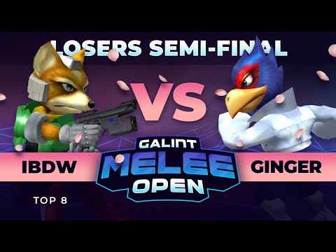 Galint Melee Open: Spring Edition - iBDW (Fox) vs Ginger (Falco) - Top 8 Losers Semi-Final