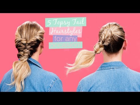 5 Topsy Tail Hairstyles for Every Occasion | Scunci