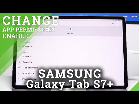 How to Manage App Permissions in Samsung Galaxy Tab S7+?