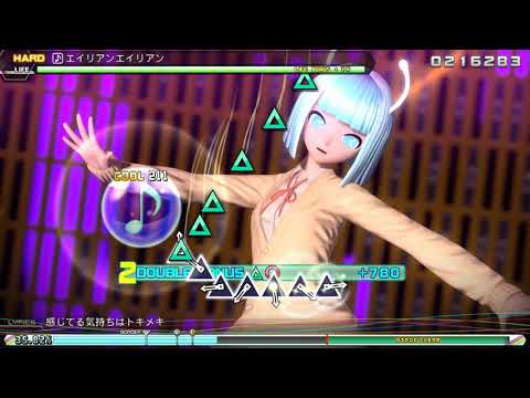 Alien Alien - Hatsune Miku: Project Diva Arcade Future Tone (PDAFT) PC | Hard | Perfect |