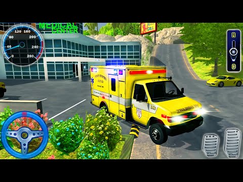 Beach Guard Ambulance Rescue Simulator - Emergency Driver Van - Android GamePlay #2