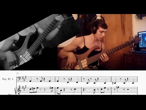 the most important question - Mark Guiliana. Transcripción de bajo y melodía