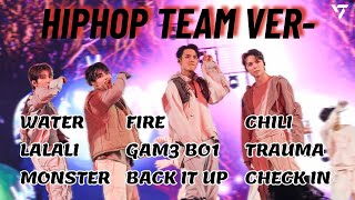 Download lagu SEVENTEEN (세븐틴) PLAYLIST ~ HIP HOP TEAM Ver- || SVT PLAYLIST mp3