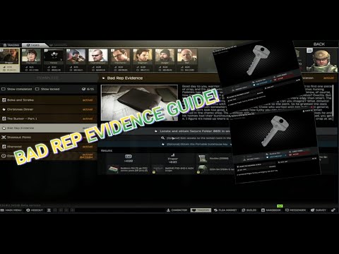 Bad rep evidence - ESCAPE FROM TARKOV GUIDE