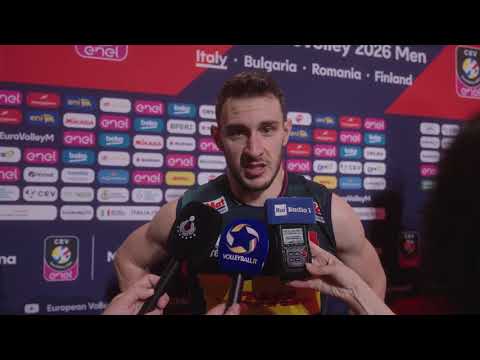 Fabio Balaso dopo Italia-Repubblica Ceca 3-1