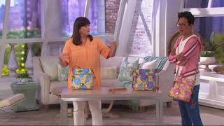 Dooney & Bourke Hydrangea Basketweave Crossbody Handbag on QVC