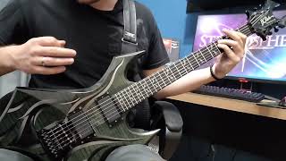 Iced Earth - Diary (guitar cover, my favorite riffs)