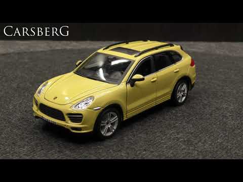 BBURAGO automodelis 1/24 Porsche Cayenne Turbo video