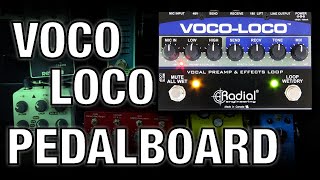 Video thumbnail for Using the Radial Voco Loco in a Vocal Pedalboard | Guitar Pedals on Vocals by BGB SATX