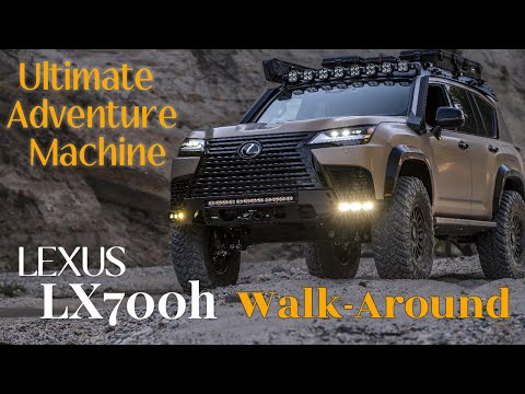 Lexus LX700h Ultimate Adventure Machine - Portals, 37s, dual snorkels!  #LX700h #dissentoffroad