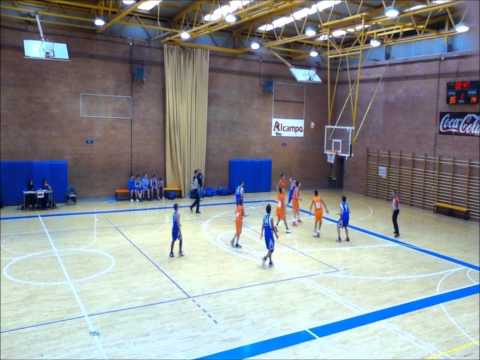 FUENLABRADA C.B. - BALONCESTO GETAFE CAFETERIA LIBRA.wmv