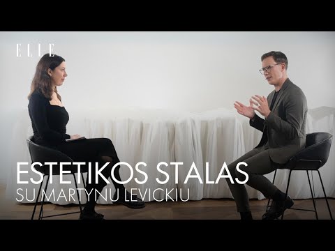 ESTETIKOS STALAS #3: Martynas Levickis - man svarbiausias yra vidinis jausmas muzikoje