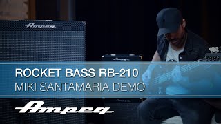 Video thumbnail for Ampeg | Miki Santamaria | Rocket Bass RB-210 Sound Sample Demo by Ampeg