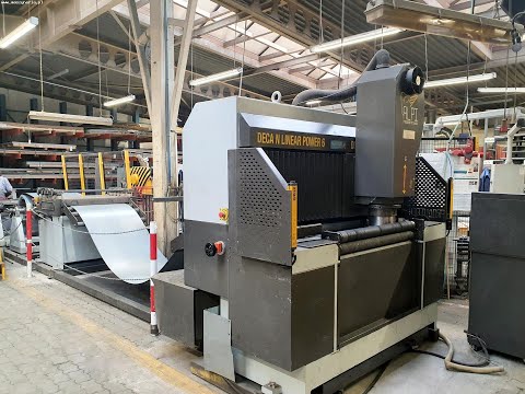 Plåt profileringslinje PRODUTECH ALPI DECA N 2010