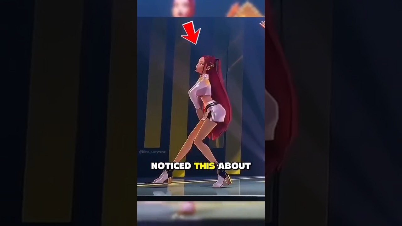 Mira and Zoey's Jacket changes color! 😱 | Kpop demon hunters #shorts