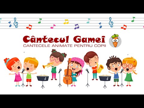 Cantecul Gamei | Cantece pentru Copii | Desene Animate