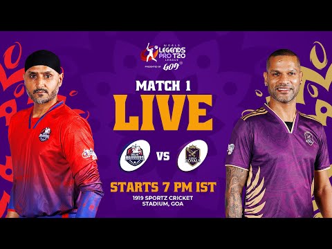 Delhi Warriors vs Dubai Royals | Match 1 | World Legends Pro T20 League 2026