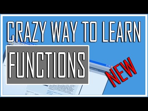Visual Basic Beginner Lesson 14 - Function (Crazy Tutorial)