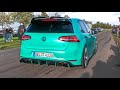 Modified Cars Leaving A Carshow WILD Deutsche Autofest 2024