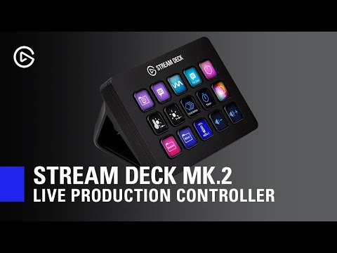 ショートカットキーボード〕 Stream Deck MK.2 (日本語パッケージ