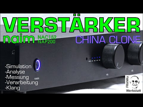 ORDENTLICH RANGENOMMEN | NAIM NAP200 / NAC152 - China Clone in allen Einzelheiten