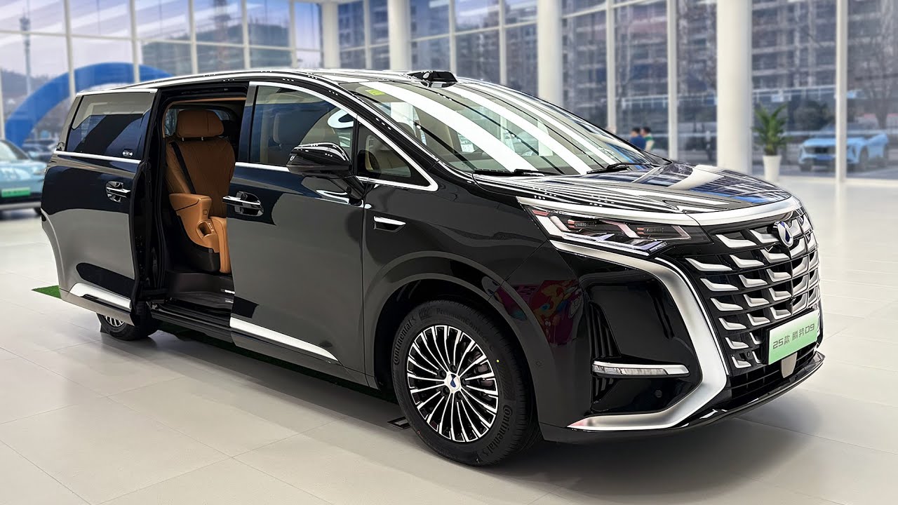 2025 BYD DENZA D9 7-seater Luxury PHEV MPV detailed Exterior and interior Walk-around 4k
