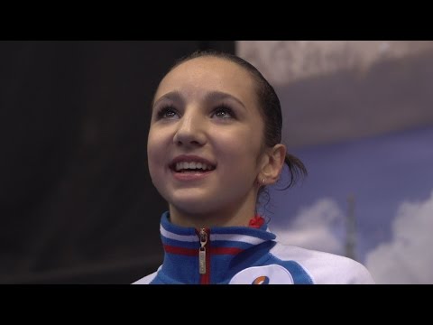 2015 ISU Junior Grand Prix Bratislava Ladies Short Program Polina TSURSKAYA RUS