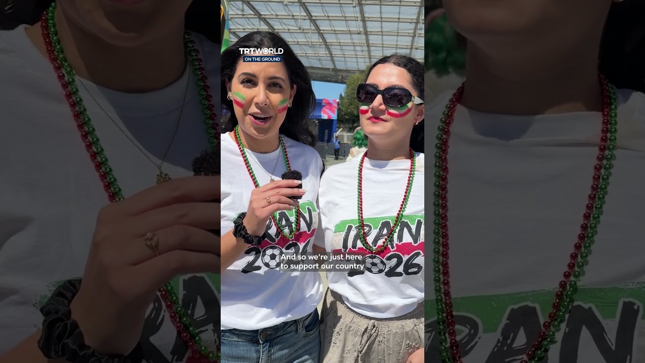 Video | Iranians attend World Cup match amid war