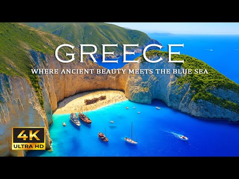 Greece 4K | Discover More Hidden Gems and Scenic Island Views With Deep House Chill Music